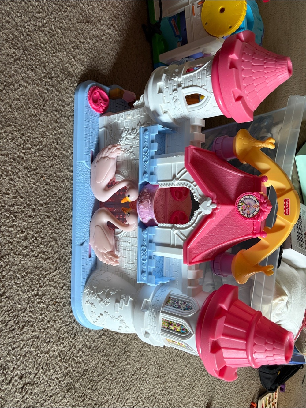 Fisher-price Precious Places Swan Palace Playset (p6208)